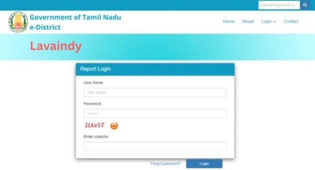 Tnedistrict – e-District Services and Register 