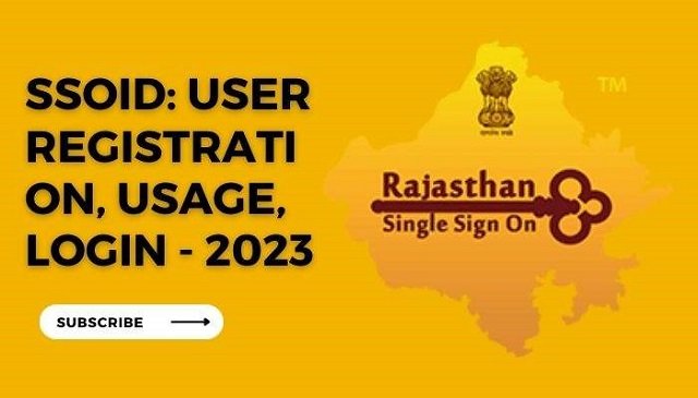 SSO Login Rajasthan