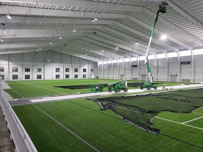 Turf Protection Mats: Protecting Your Lawn During Synthetic Ice Rink Installation