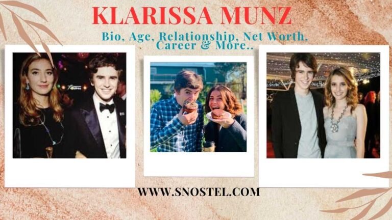 Klarissa Munz Bio, Age, Relationship, Net Worth, Career & More..